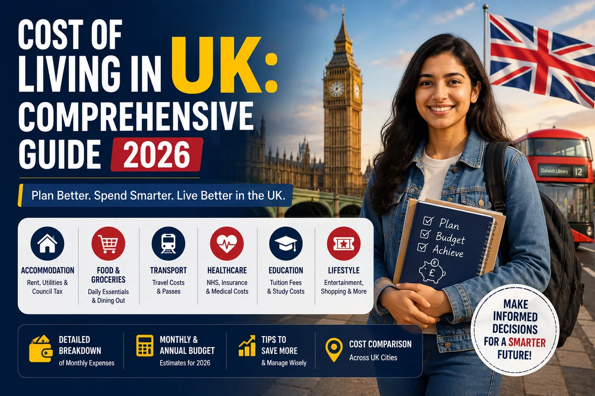 Cost of Living in UK: Comprehensive Guide 2026 cover