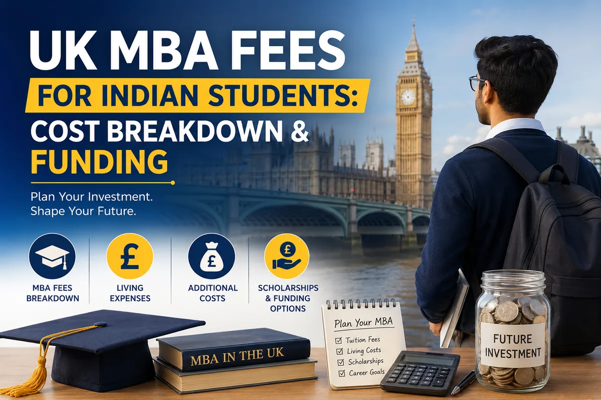 UK MBA Fees for Indian Students: Cost Breakdown & Funding cover