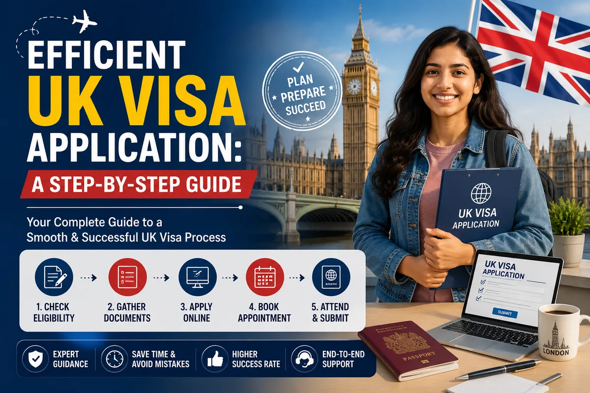 Efficient UK Visa Application: A Step-by-Step Guide cover